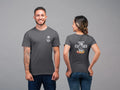 Unisex Round Neck T-Shirt Grey