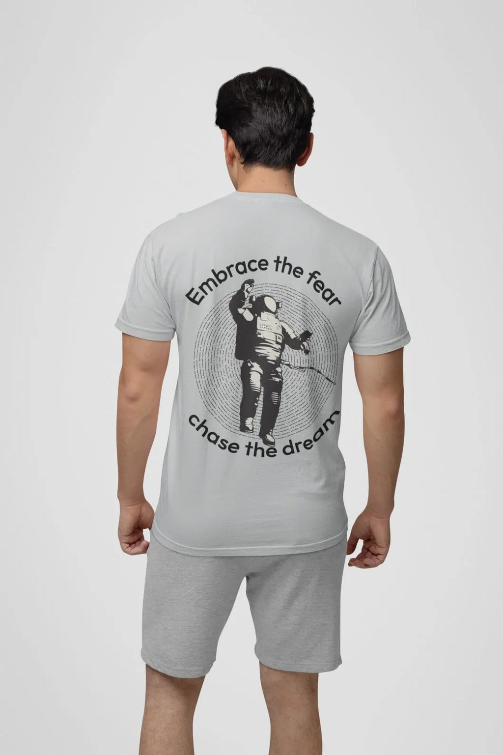 Round Neck T-Shirt Grey