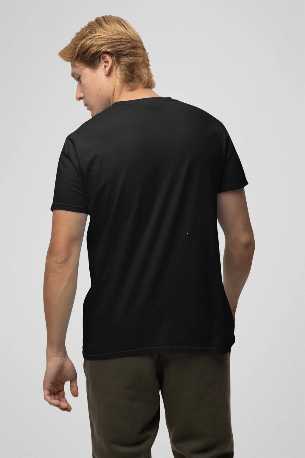 Round Neck T-Shirt Black The Face