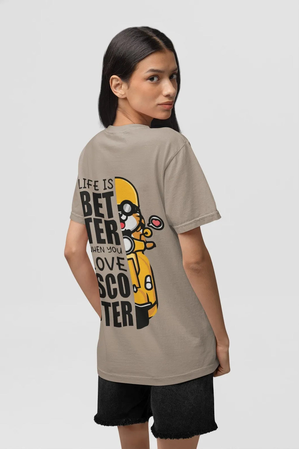 Unisex Oversize T-Shirt - Life Is Better