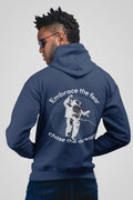 Fuzn - Hoodie Blue Printed