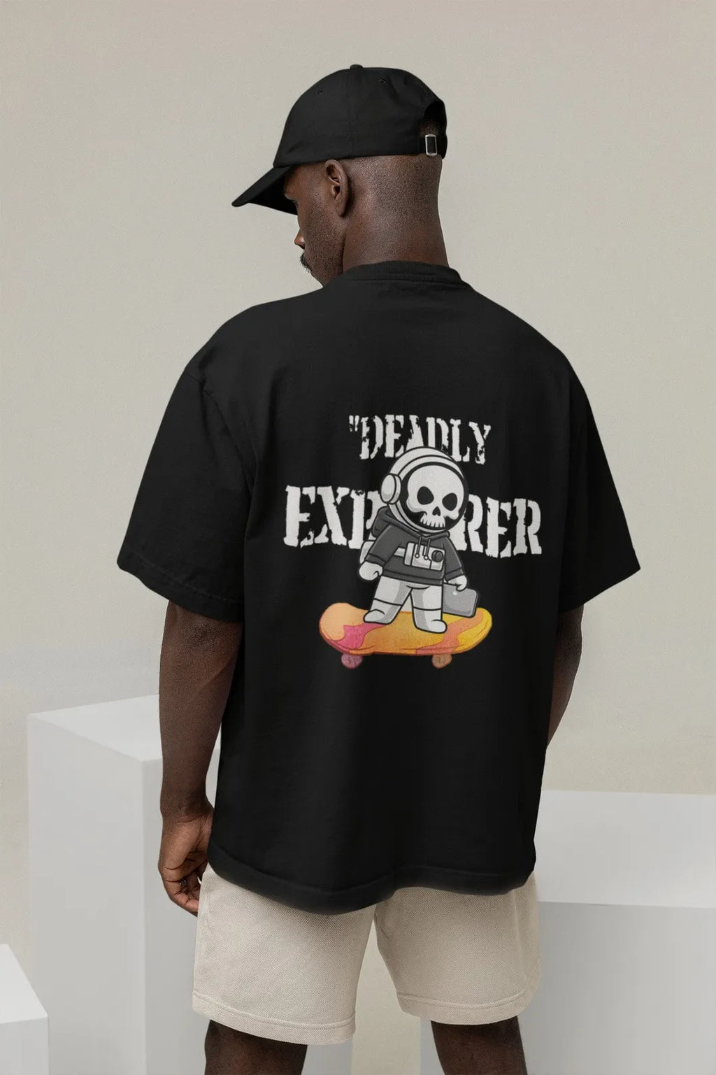Mens Oversize T-Shirt Black Color