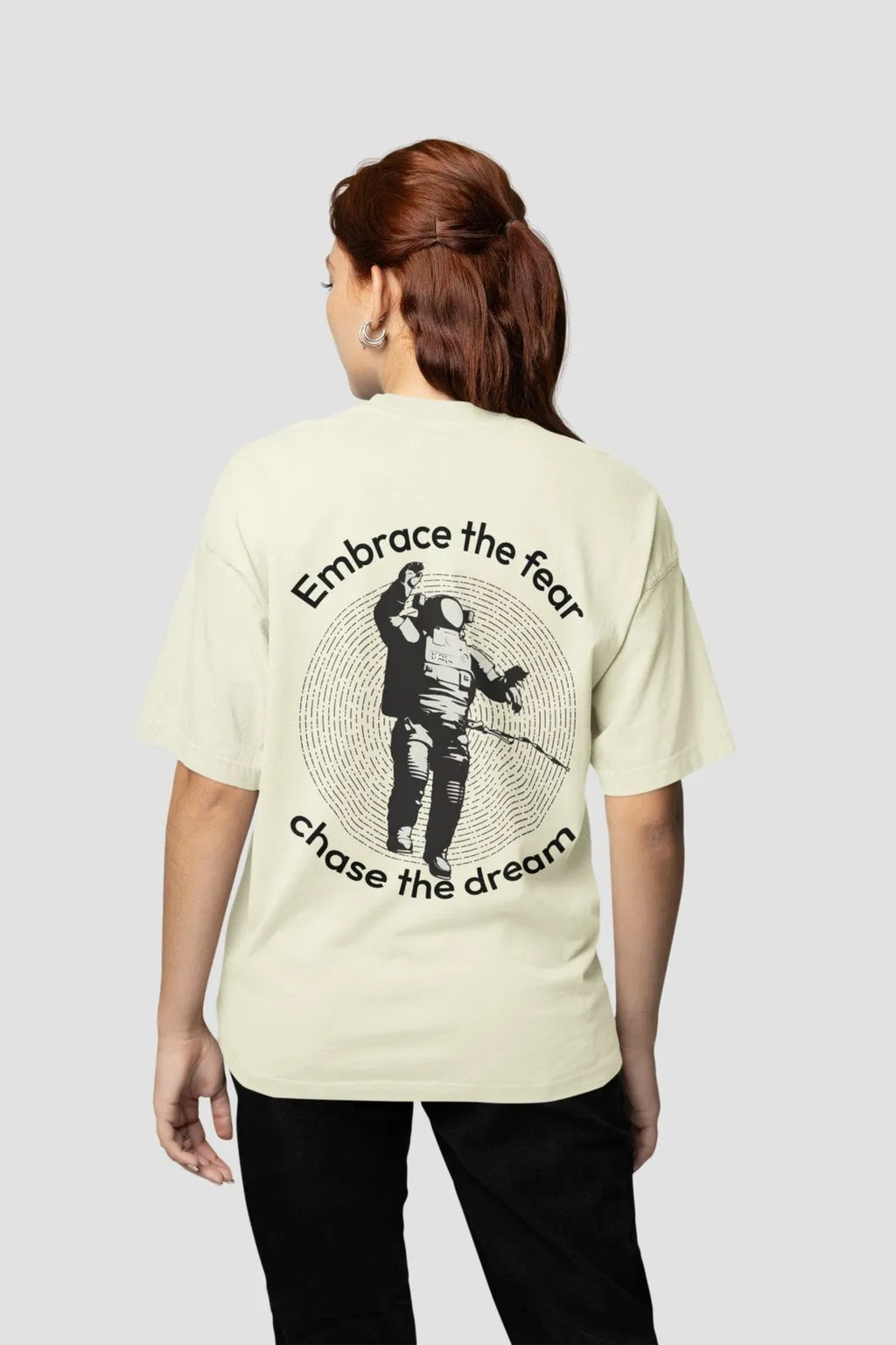 Unisex Oversize T-Shirt Yellow Color