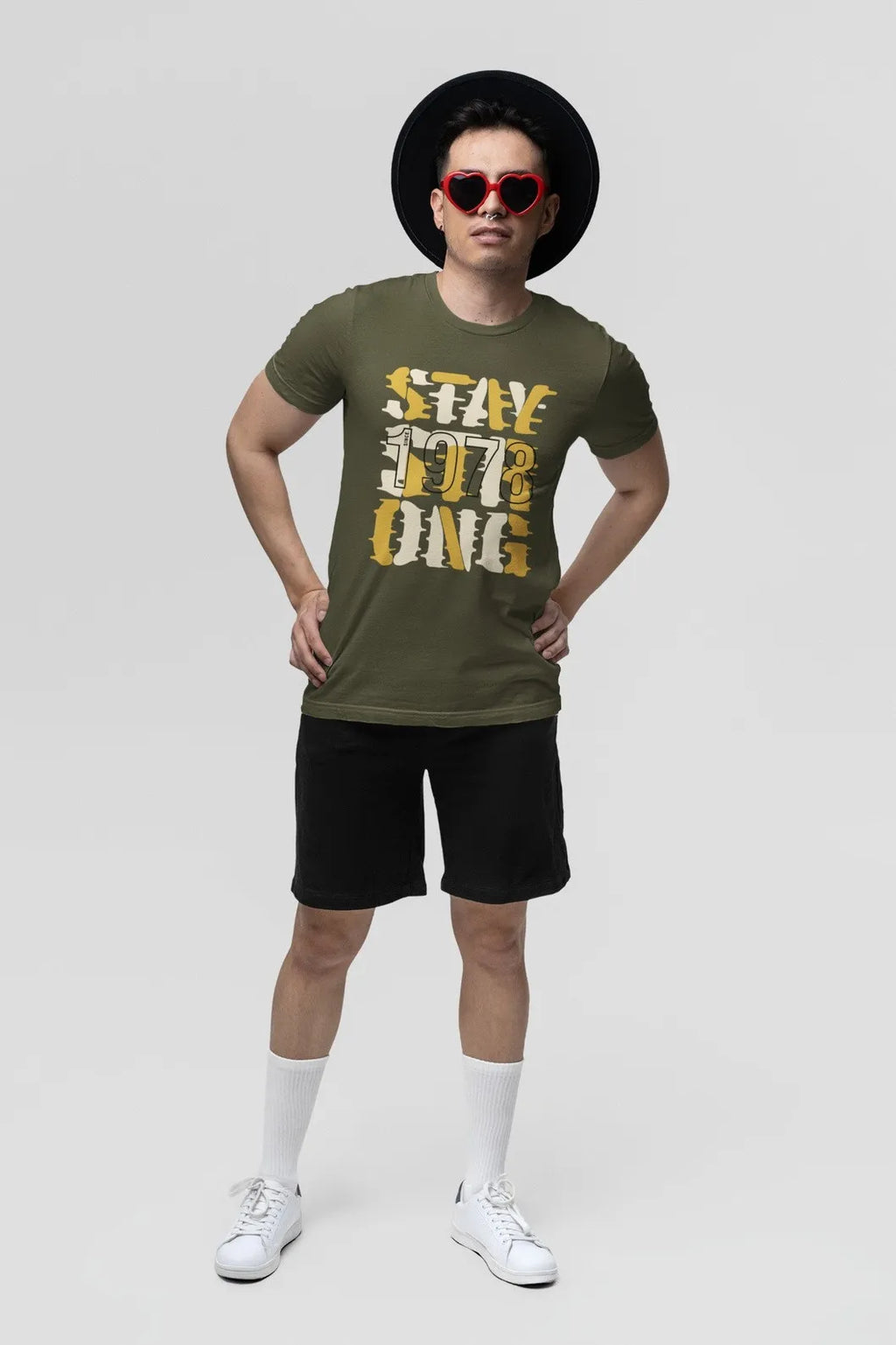 Round Neck T-Shirt Stay Strong