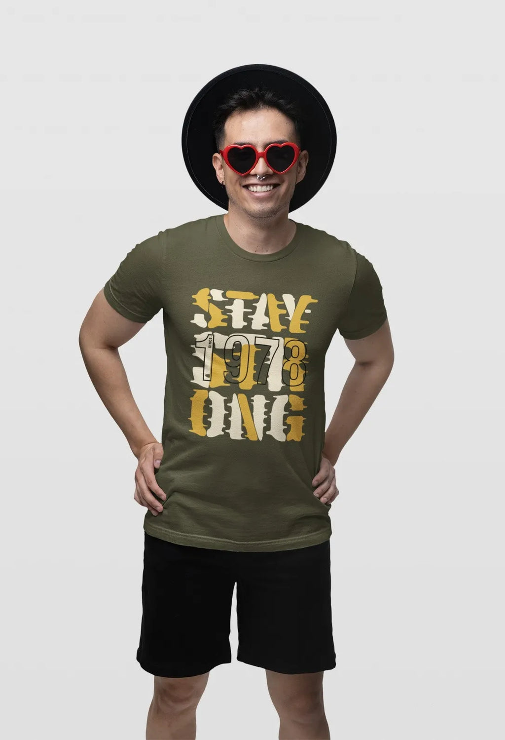 Round Neck T-Shirt Stay Strong