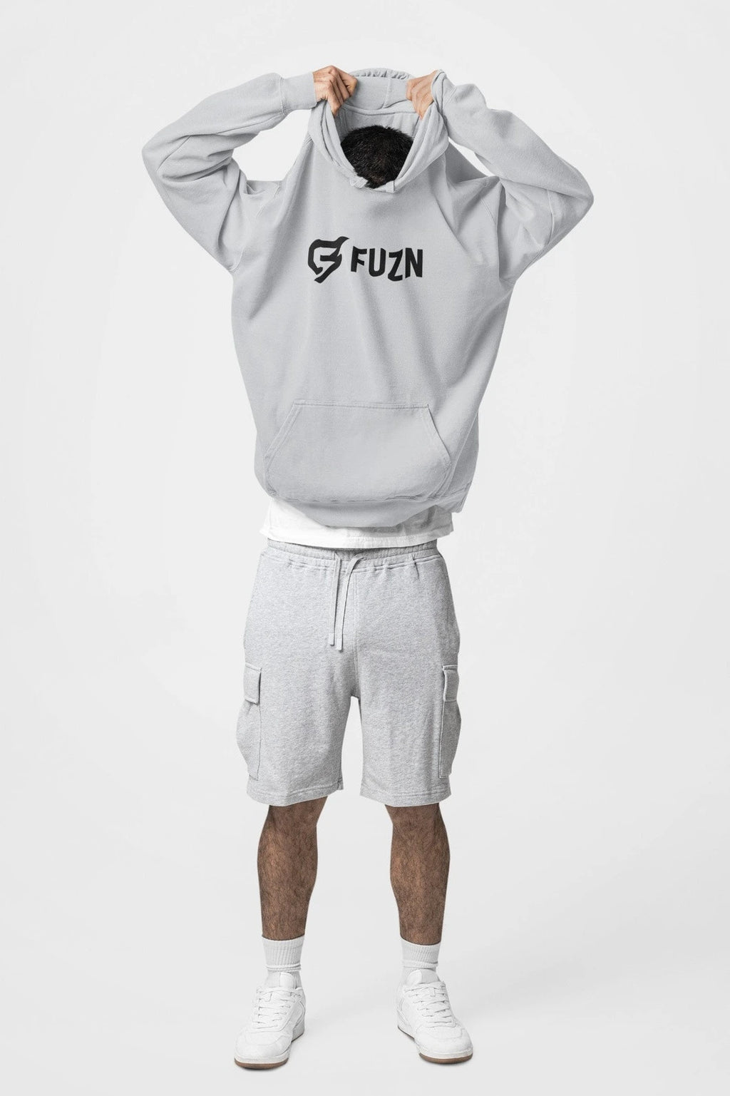Fuzn - Hoodie Grey Color
