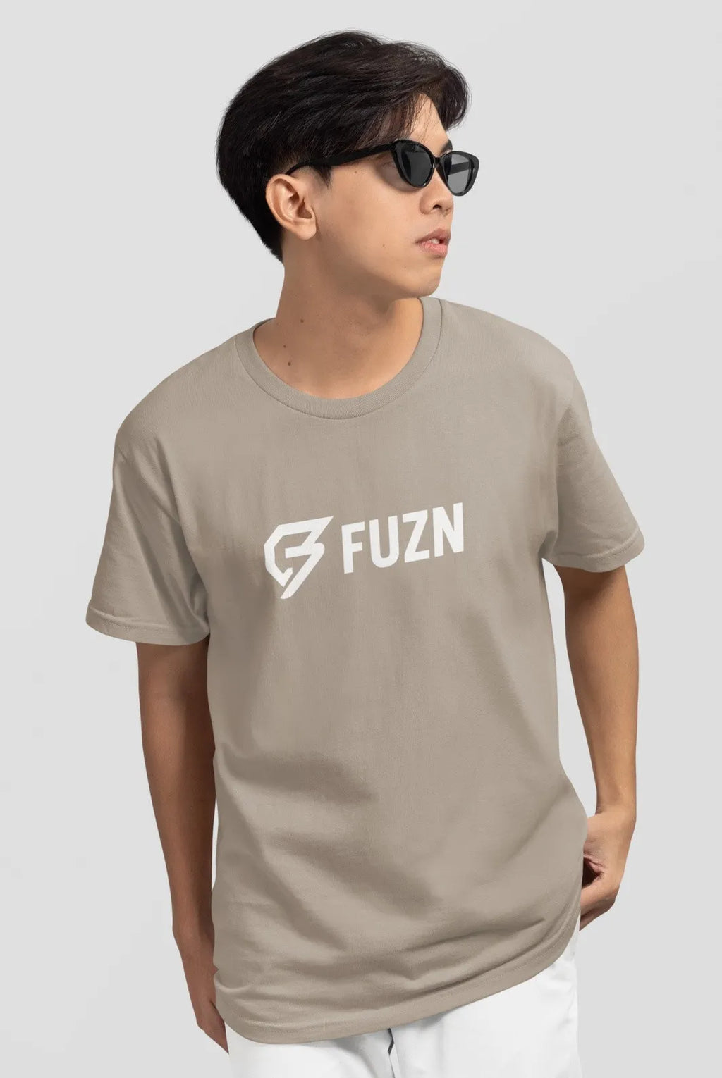 Fuzn Oversize T-Shirts Taupe