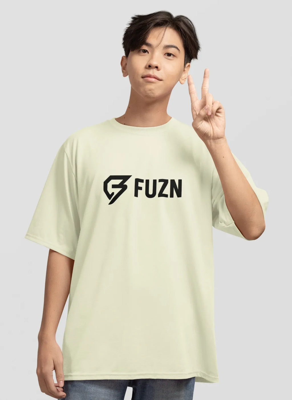 Fuzn Oversize T-Shirts Off-White