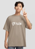 Fuzn Oversize T-Shirts Taupe