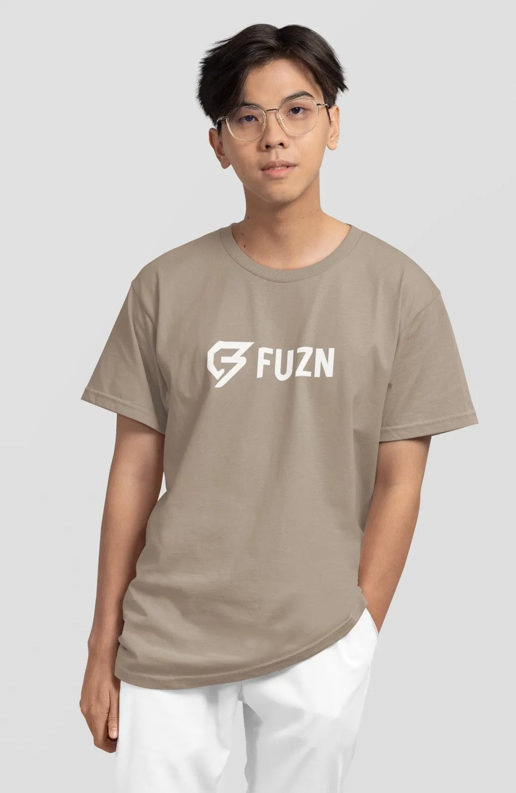 Fuzn Oversize T-Shirts Taupe