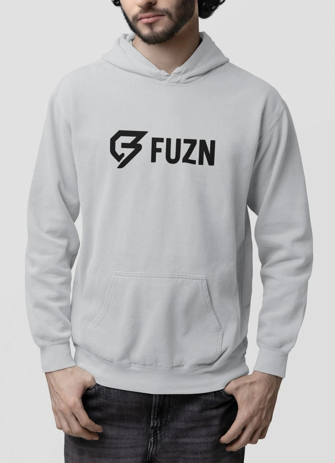 Fuzn - Hoodie Grey Color