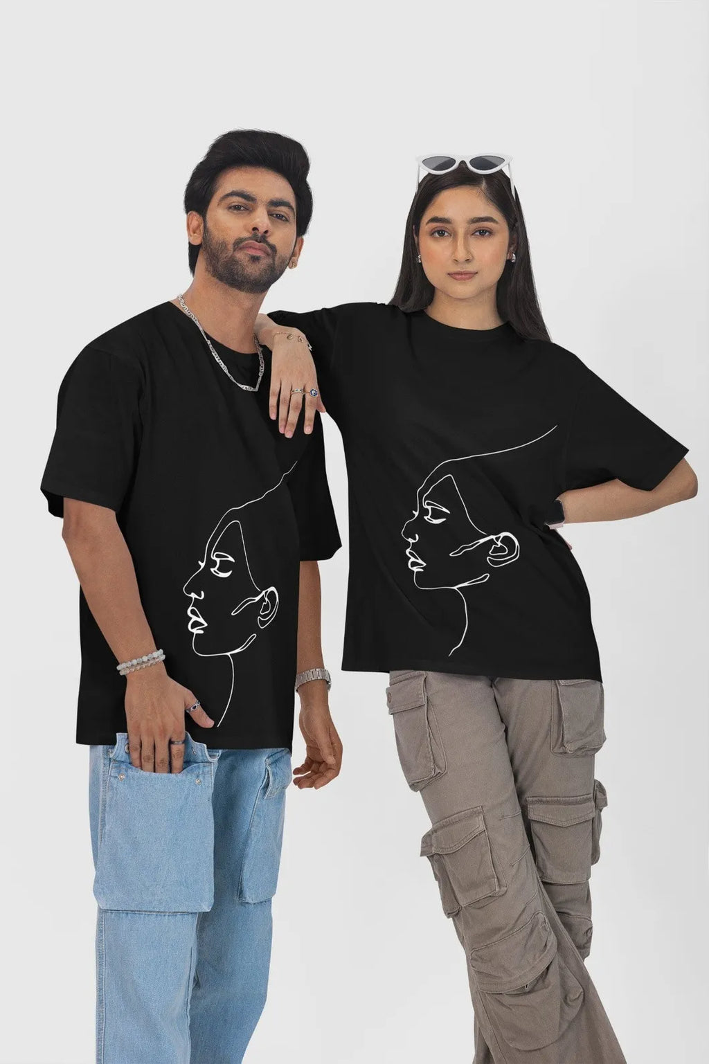 Unisex Oversize T-Shirt Black Color