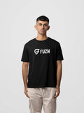 Fuzn Round Neck T-Shirt Black