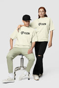 Unisex Oversize T-Shirt Yellow Color