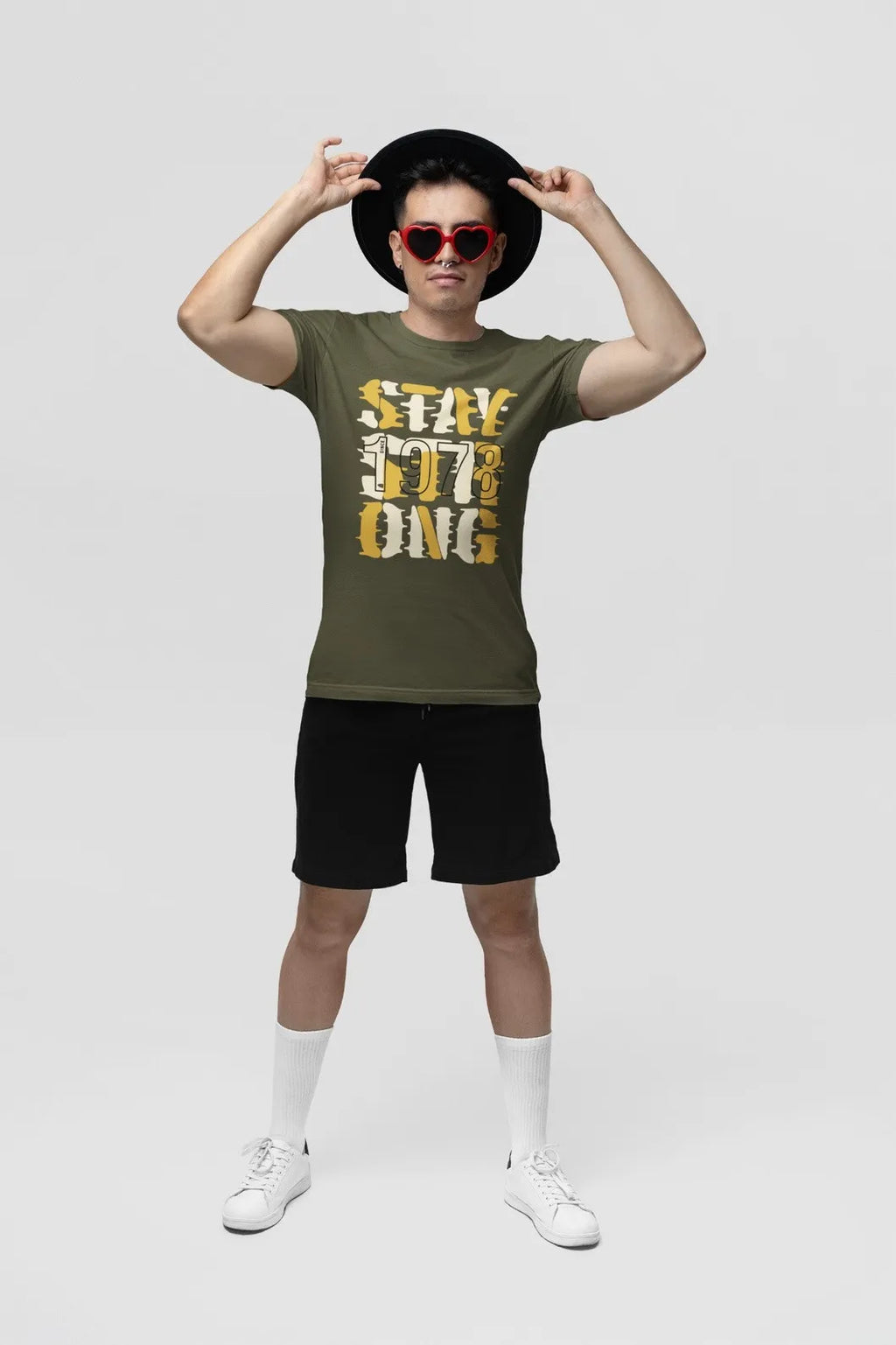 Round Neck T-Shirt Stay Strong