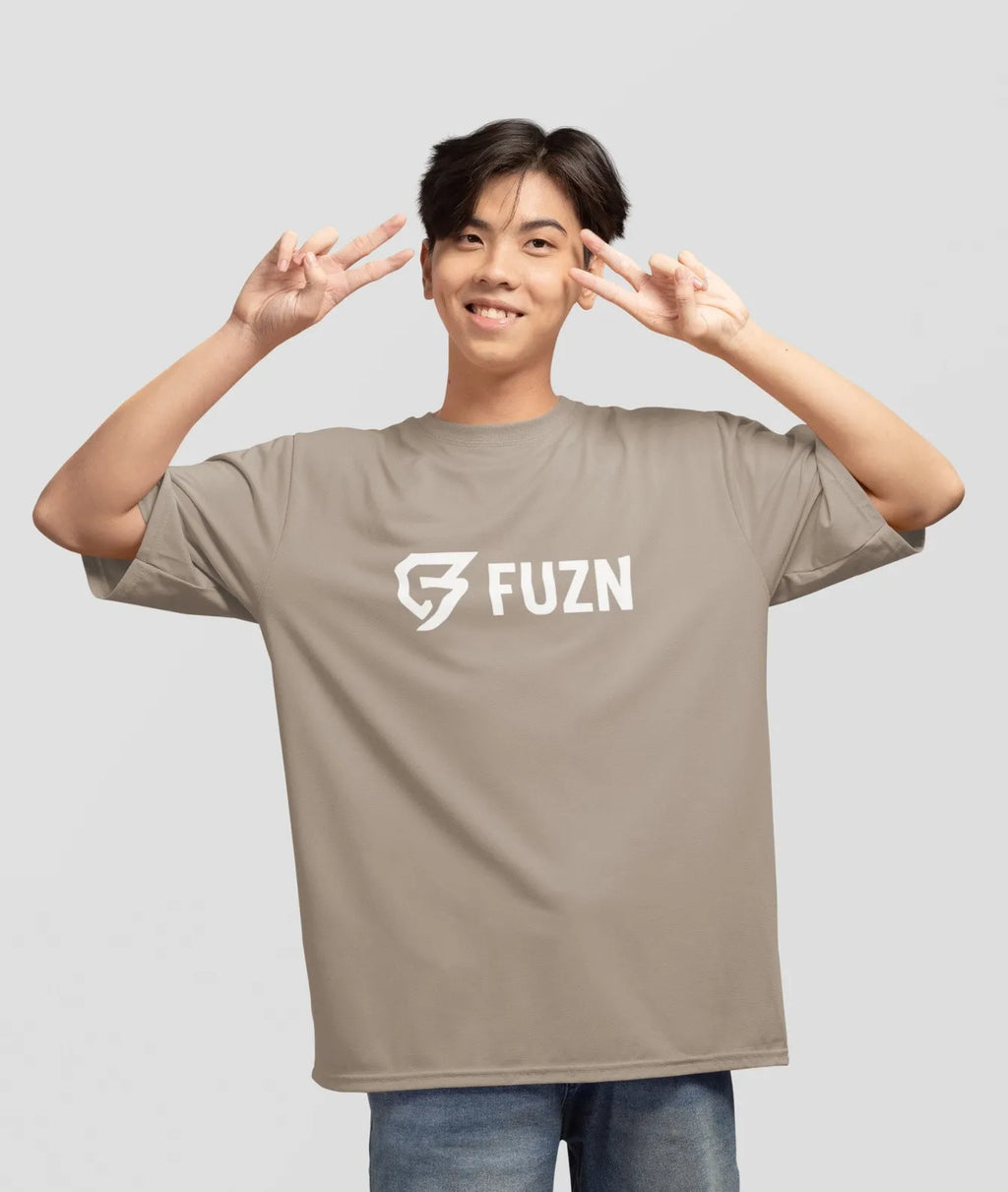 Fuzn Oversize T-Shirts Taupe
